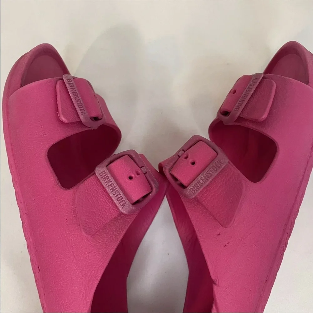 Birkenstock Youth Girl's Arizona EVA Dk Pink Comfort Sandals Size 34 US 3.5